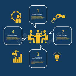 商務會議信息圖矢量素材 網絡安全開發者的專業工具